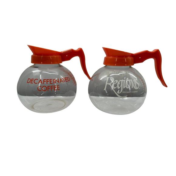 Commercial Coffee Pots/Carafes/Decanters DINER Orange Replacements 2 Pk-12 Cup - Picture 8 of 12